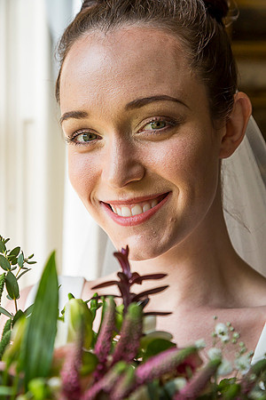 Alison and Luke at Hodsock Priory