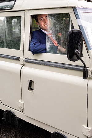 Groom arriving at Church